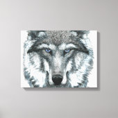 Gray Wolf Leinwanddruck (Vorderseite)