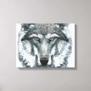 Gray Wolf Leinwanddruck