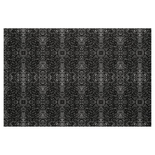 Gray Wolf Linen Fabric-Design 2 Stoff (Fat Quarter (45,7 x 55,9 cm))