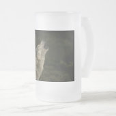 Gray Wolf Mattglas Bierglas (VorderseiteRechts)