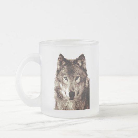 Gray Wolf Mattglastasse (Links)