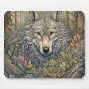 Gray Wolf Mousepad