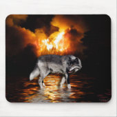 Gray Wolf Mousepad (Vorne)