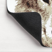 Gray Wolf Mousepad (Ecke)