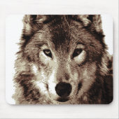Gray Wolf Mousepad (Vorne)