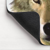 Gray Wolf Mousepad (Ecke)