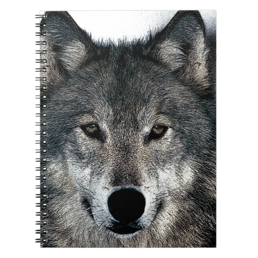 Gray Wolf Notizblock (Vorderseite)