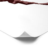 Gray Wolf Pop Art Poster - Wilde Tiere (Ecke)