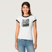 Gray Wolf Portrait Wildlife T - Shirt (Vorderseite Vollansicht)