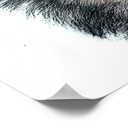 Gray Wolf Poster (Ecke)