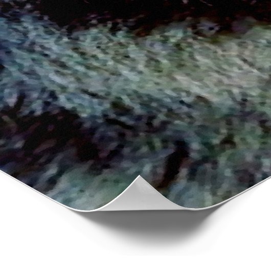 Gray Wolf Poster (Ecke)