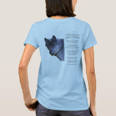 GRAY WOLF (siehe Cherokee Legend auf der Rückseite T-Shirt (Rückseite)