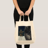 GRAY WOLF, STARS & INUKSHUK Carry-Bag Collection Tragetasche (Vorderseite (Produkt))
