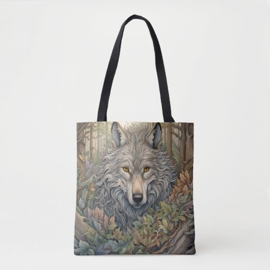 Gray Wolf Tasche (Vorderseite)