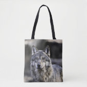 Gray Wolf Tasche (Vorderseite)