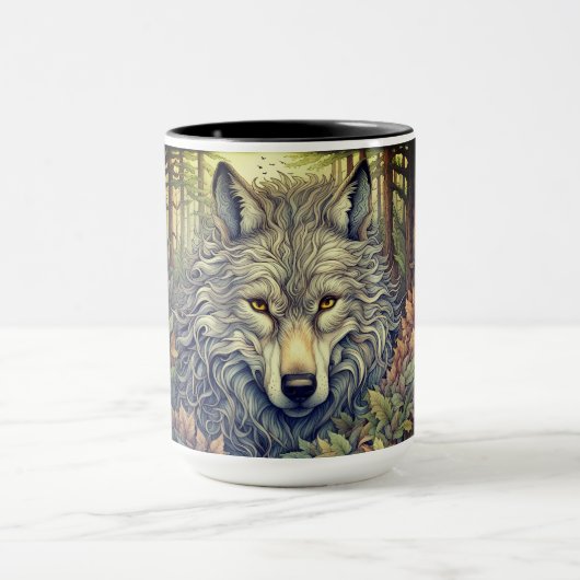 Gray Wolf Tasse (Zentrum)
