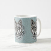Gray Wolf Tasse (VorderseiteRechts)
