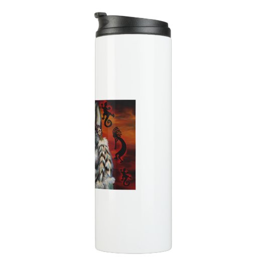 Gray Wolf Thermosbecher (Nach rechts gedreht)