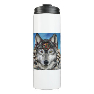 Gray Wolf Thermosbecher