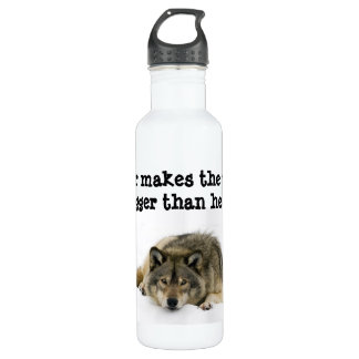 Gray Wolf Trinkflasche