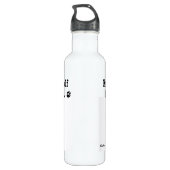 Gray Wolf Trinkflasche (Rückseite)