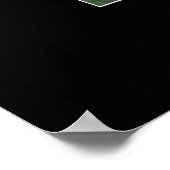 Gray Wolf Wildlife-Fan Foto Portrait Poster (Ecke)