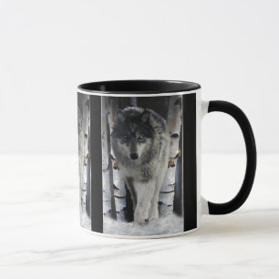 GRAY WOLF Wildlife Geschenke Tasse