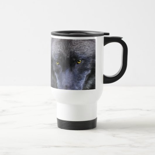 GRAY WOLF Wildlife Gift Tasse (Rechts)