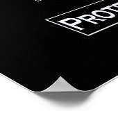 GRAY WOLF Wildlife Support Poster (Ecke)