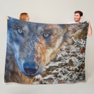 GRAY WOLF WINTER'S RANGER FLEECEDECKE