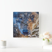 GRAY WOLF WINTER'S RANGER QUADRATISCHE WANDUHR (Zuhause)