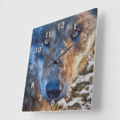 GRAY WOLF WINTER'S RANGER QUADRATISCHE WANDUHR (Winkel)