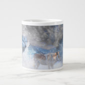 Gray Wolf "WOLF TERITORIES" 20oz Jumbo-Tasse (Vorderseite)