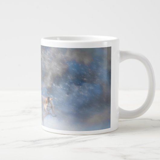 Gray Wolf "WOLF TERITORIES" 20oz Jumbo-Tasse (Rechts)