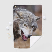 Gray Wolves  Golfhandtuch (Insitu)