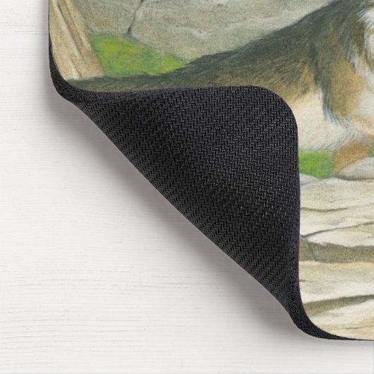 Gray Wolves Mousepad (Ecke)