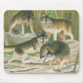Gray Wolves Mousepad (Vorne)