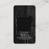 Gray Wood Creative Consultant Manager Visitenkarte (Rückseite)