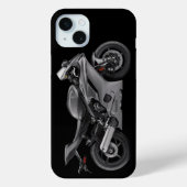 Gray Yamaha Yzf-R6 Motorrad Case-Mate iPhone Hülle (Rückseite)