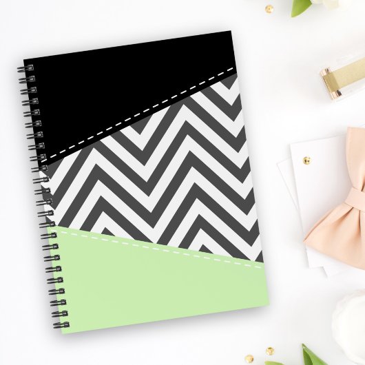 Gray Zigzag, grau Zickzack, Zigzag Muster, Minze Planer
