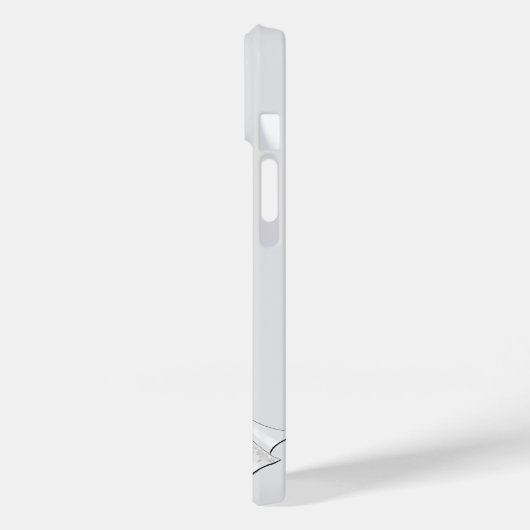 Gray Zodiac Gemini Goddess Custom Case-Mate iPhone Hülle (Rückseite / Links)