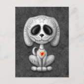 Gray Zombie Sugar Puppy Postkarte (Vorderseite)