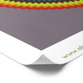 Gray Zone Mandala Poster (Ecke)