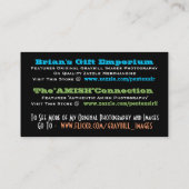 Graybill Bild-Fotografie Visitenkarte (Rückseite)