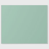 Grayed Jade Geschenkpapier (Flach)