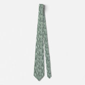 Grayed Jade Shapes Classy Krawatte (Vorderseite)