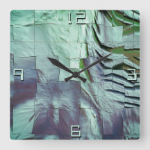 Grayisches Minzmosaik mit leicht geschnitztem Sati