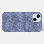 Grayish Blue Denim Pattern Case-Mate iPhone Hülle (Rückseite (Horizontal))