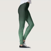 Grayish Green Dunkgreen rustic ombre Leggings (Rechts)