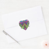 Grayland Daisy Green Heart Sticker (Umschlag)